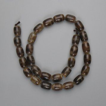 Бусины Агат бочонок 14х9,5мм+- L-39см+- 72558 фото